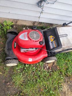 Craftsman push bagger lawnmower