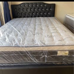 Queen Size Bed Frame With Mattress Included 