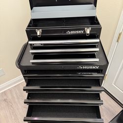 Husky 3 set tool boxes Stackable