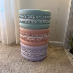 Stacked Macaron  Stool
