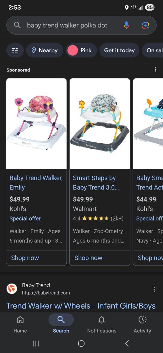 Baby trend Baby Walker