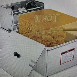TABLE TOP LARGE COMMERCIAL DEEP FRYER NEW IN SEALED BOX