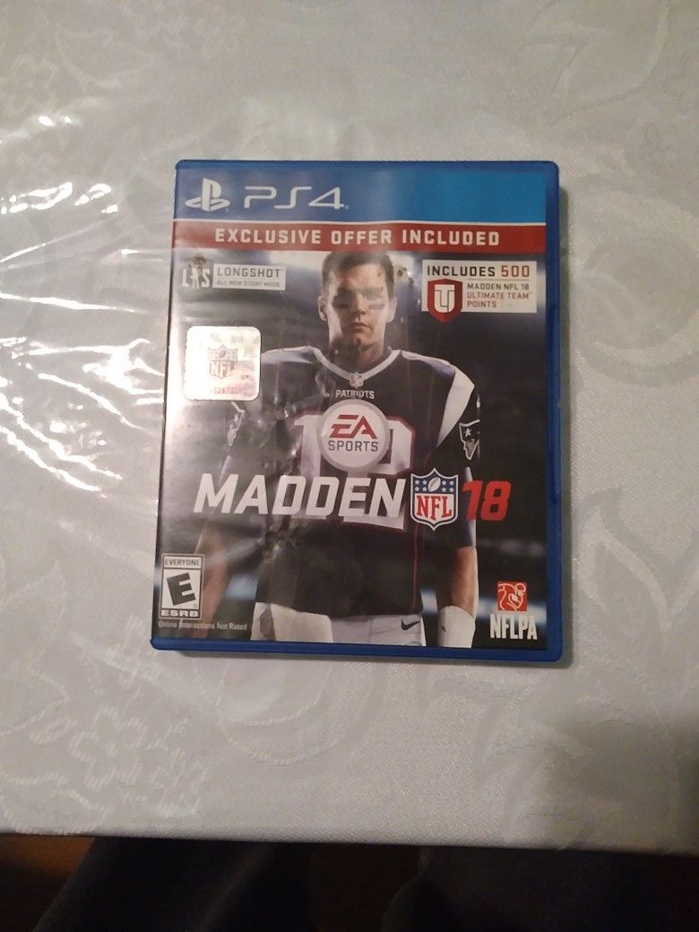 Madden NFL 18 PS4