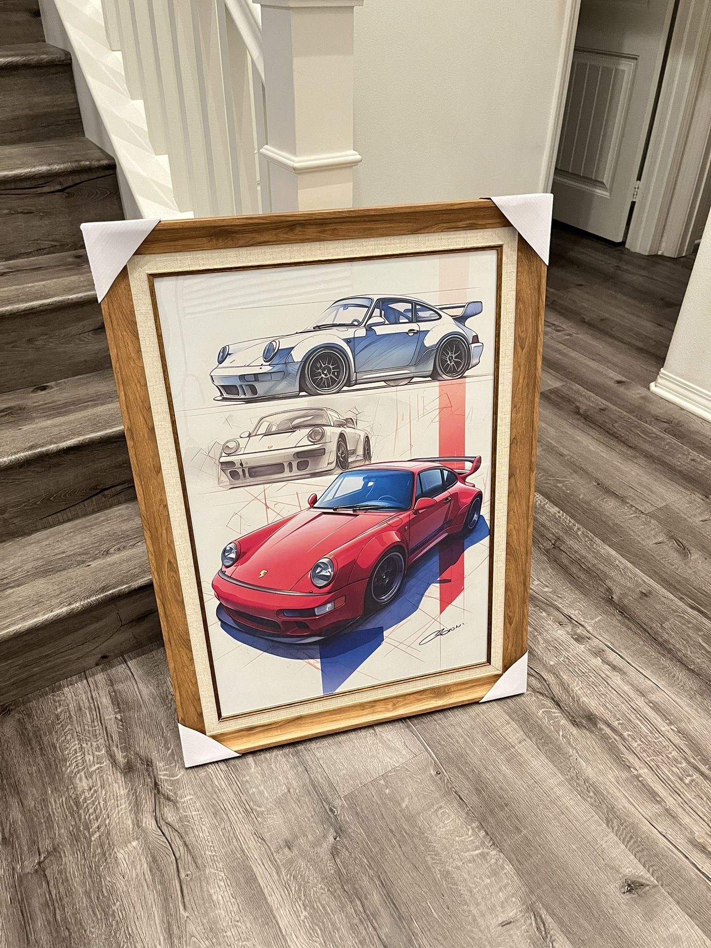 Porsche 911 Premium Framed Wall Art