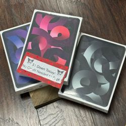 Apple iPad Air 5 New - Pay $5 To take It home And pay The rest Later