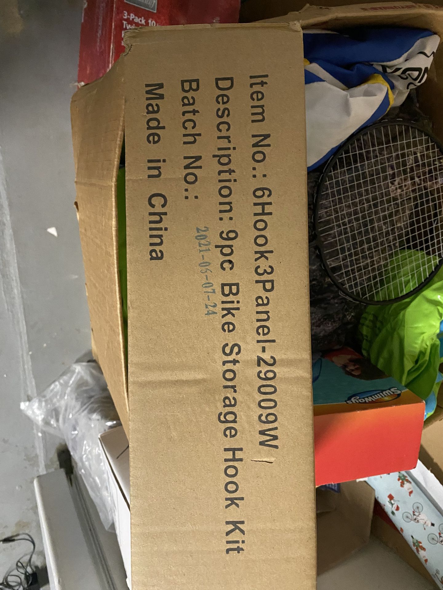 6 Bikes Garage Storage Rack