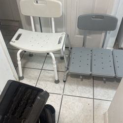 2 Pices For Handycape People One Shower Chair