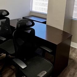 Office Furniture- Desks and File Cabinets