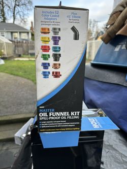 Master Oil Funnel Filling Kit