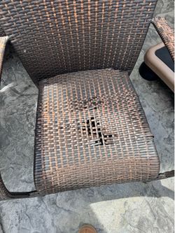 Free wicker chairs