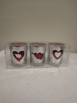 Set of 3 Votive/Tea Light candle holders