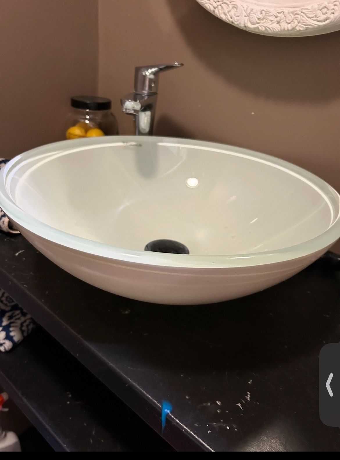 Bath Sink With Faucet!! 100