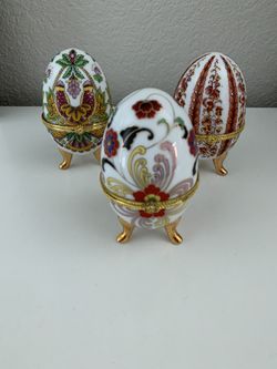 Egg jewelry box