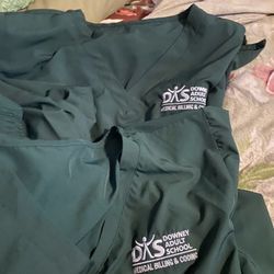 2. Sets Of Scubs For School 2 Blouses And 2 Pants Sz 2xl 