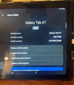 Samsung Galaxy Tab A7