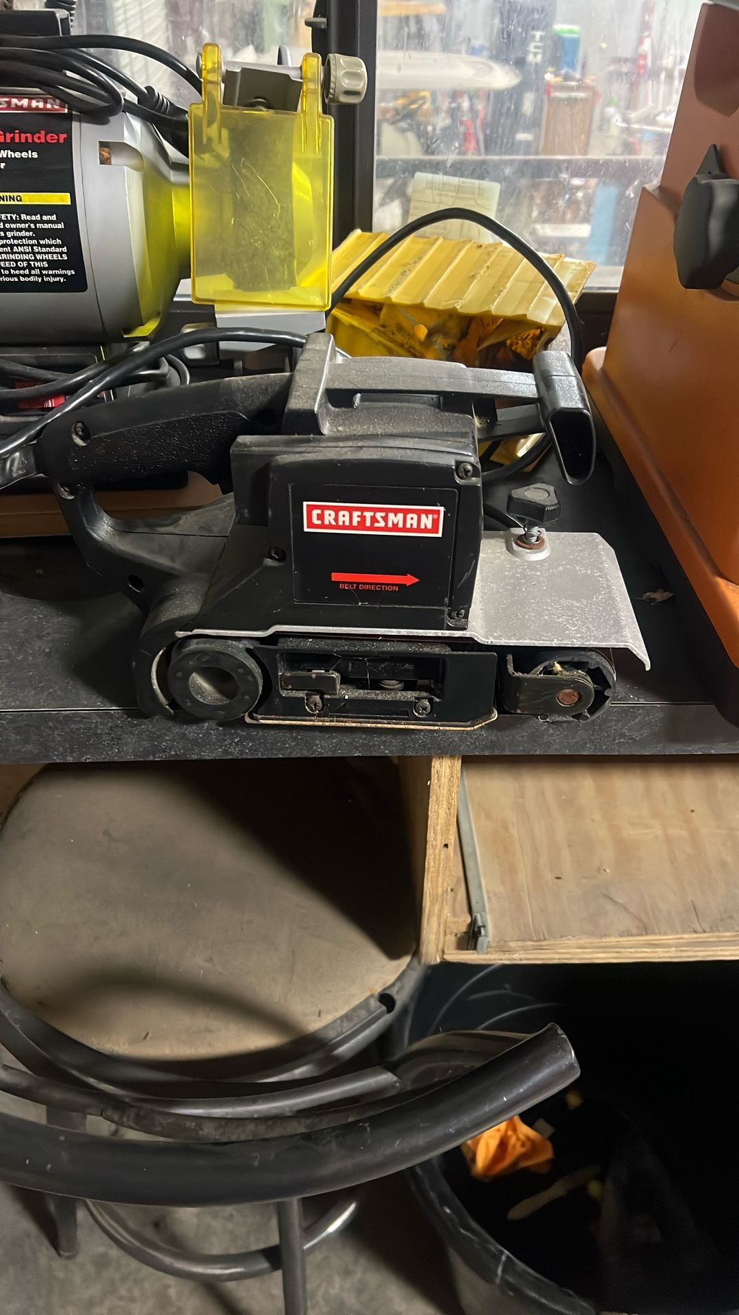 SEARS CRAFTSMAN 1 HP 3-IN. BELT SANDER MODEL NO. (contact info removed)51 USA TESTED