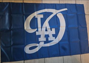Dodgers Flag 5ftx3ft $20 Firm On Price