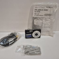 Olympus FE-280 Digital Camera – FOR PARTS / AS-IS