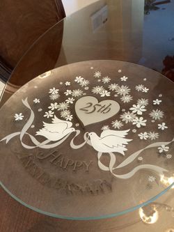 25th Anniversary Plate