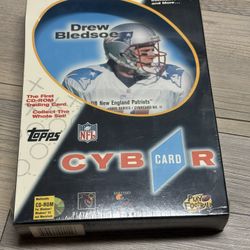 Drew Bledsoe Topps Cyber Card