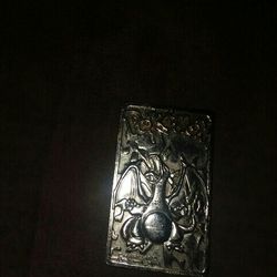 Gold Plated Charizard Pokemon Card