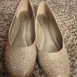 Sparkle Flats Size 10 