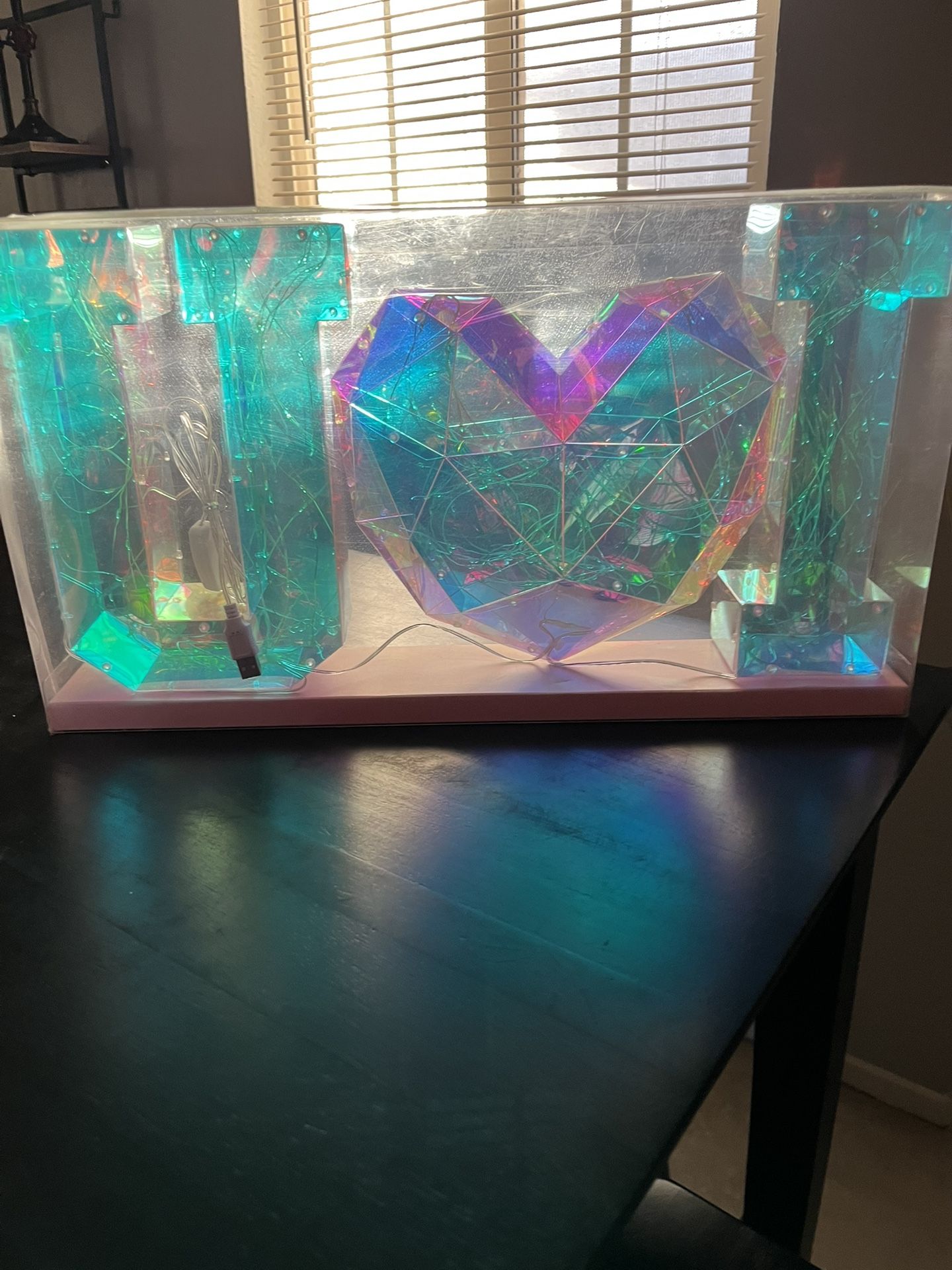 Adorno Con Luces “I Love You