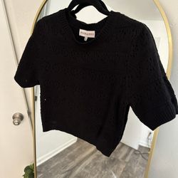 Boutique Two-piece Knitted Sweater And Skirt Set