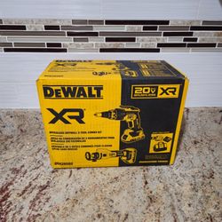 DeWalt 20-Volt Lithium-Ion Cordless Brushless Screwgun and Cut-Out Combo Kit with (2) 2.0Ah Batteries, Charger and Bag