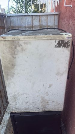 Haier fridge works good just sitting in garage