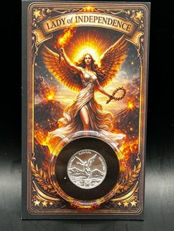 1/10th Ounce .999 Fine Silver 2026 Libertad Tribute - .999 Limited Mintage 3,500