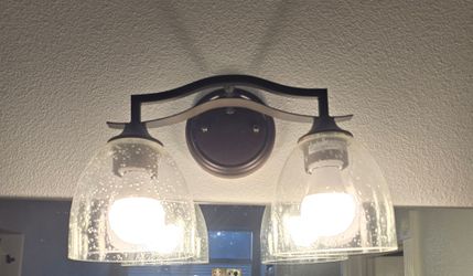 3 light fixtures!