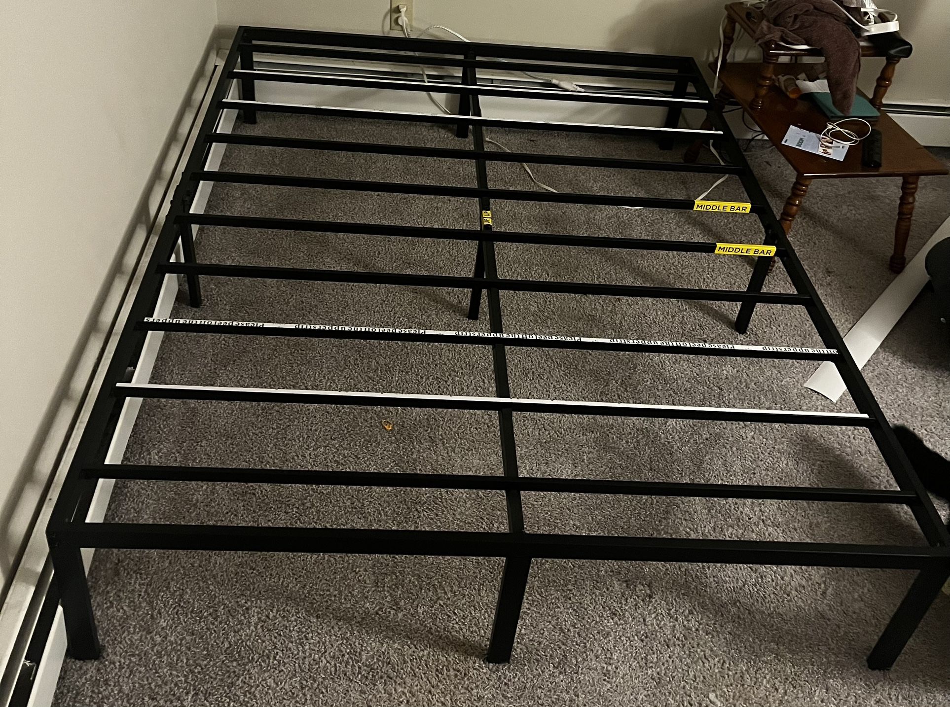 Queen Bed Frame (metal) 