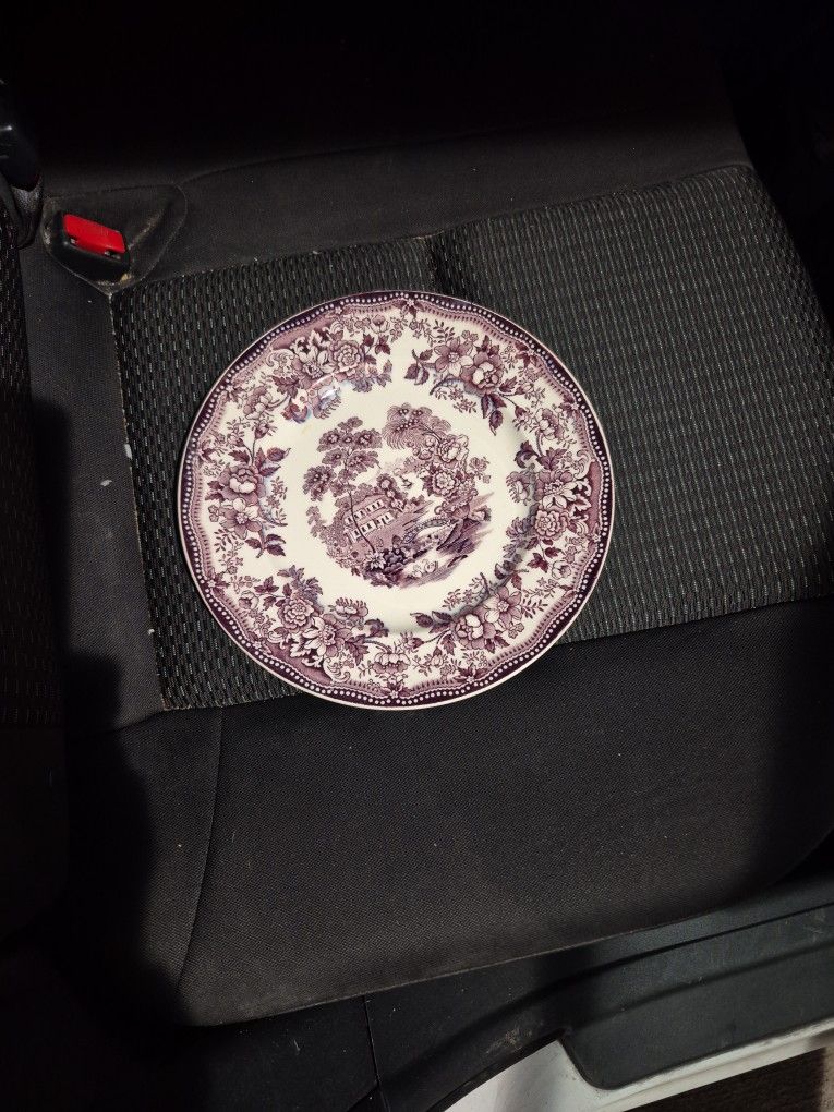 Vintage Clarice Cliff Plate - "Tonquin" Pattern