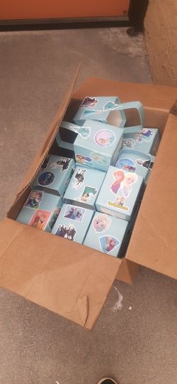 CAJAS DULCES DE FROZEN GRATIS SON 20
