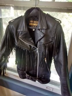 Women's Leather Motorcycle Jacket