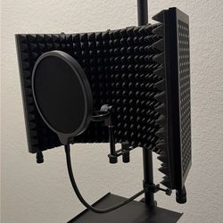 Microphone Stand/ Isolation Shield Set