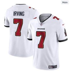 Bucky Irving #7 Nike On-Field Tampa bay Buccaneers White Jersey NEW