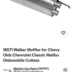 18571 Walker Muffler