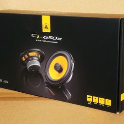 JL Audio Evolution C1 Series Car Speakers Set 6 1/2" 2-Way Coaxial Speaker System 225 Watt C1-650X 🚨 Payment Options Available 🚨 No Credit Needed 🚨