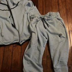 Full tracksuit Baby Blue Nike Tech 