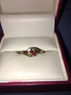 Sz.5 Solid Gold Ring 10Kt. / 1 day sale $70 firm!!