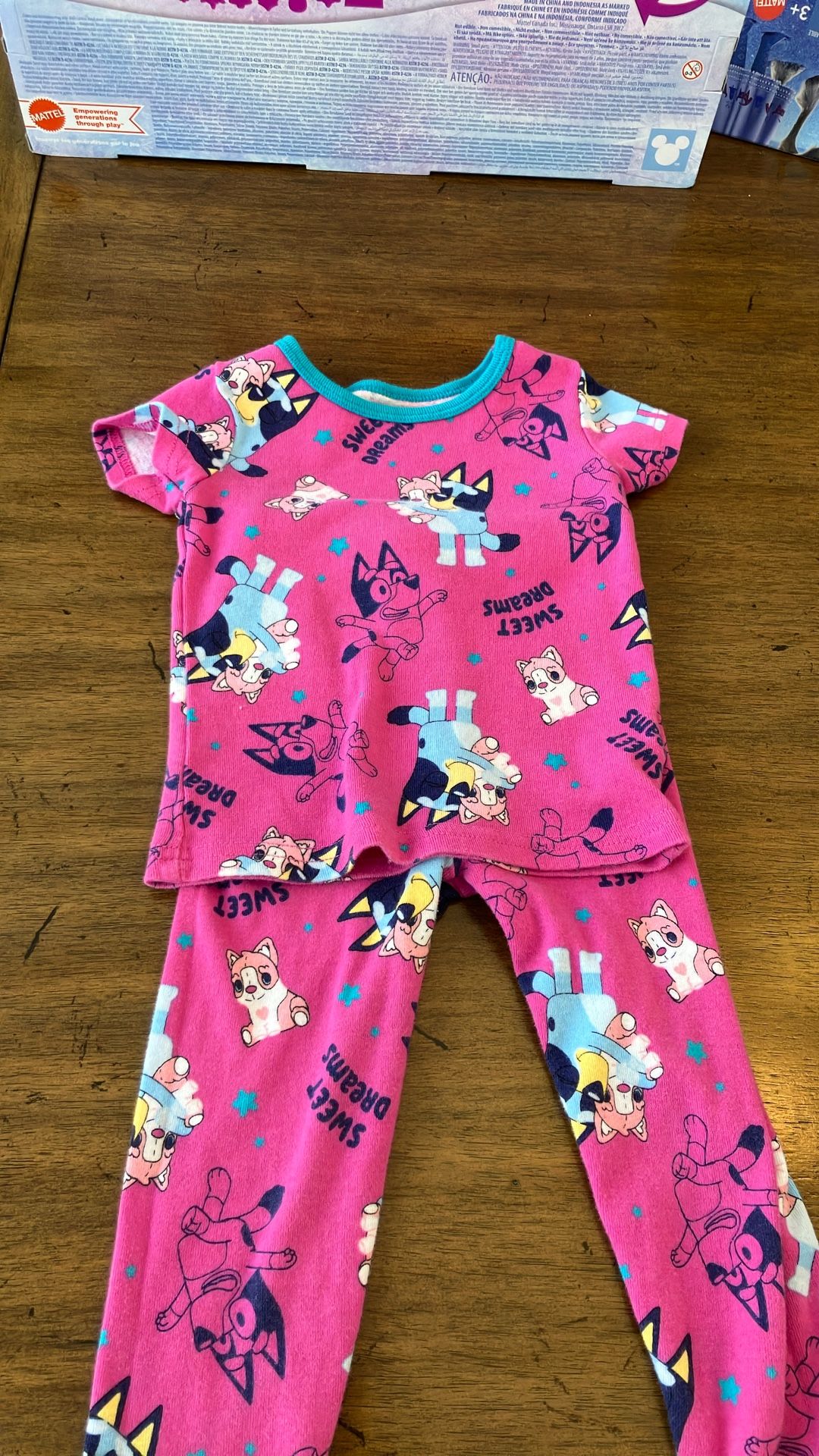 Toddler Girls Bluey Pajamas - 3T