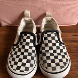 Kids Checkered Vans