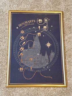 Hogwarts School of Witchcraft & Wizardry Framed Print