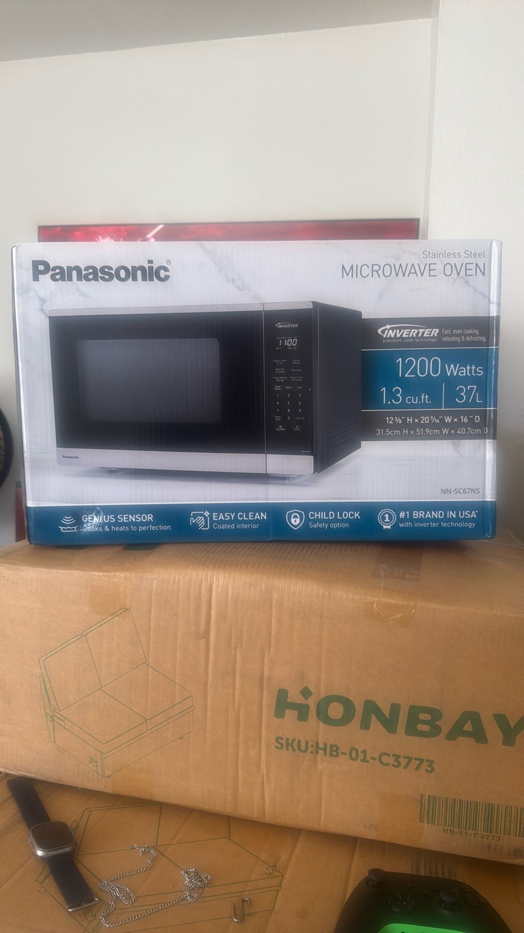 Stainless Steel Microwave Oven