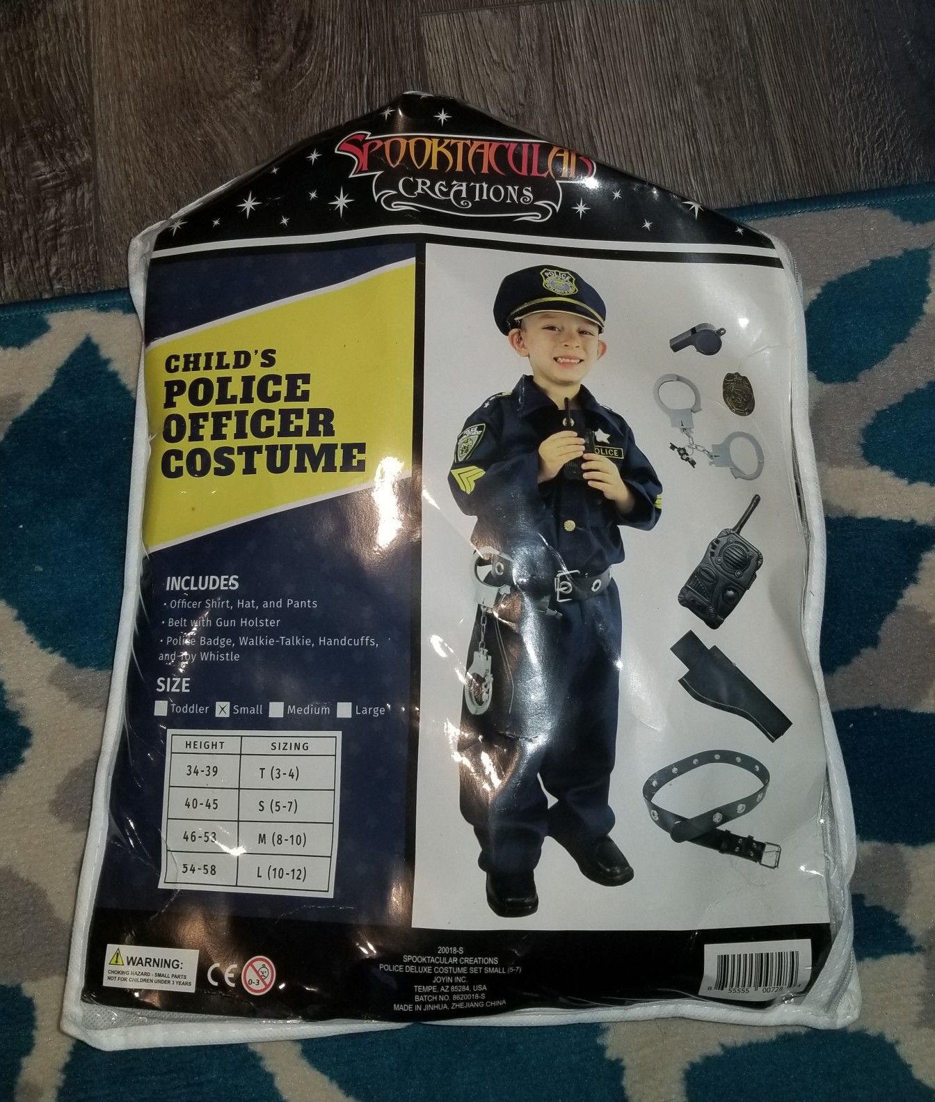 Child's Police Officer Costume