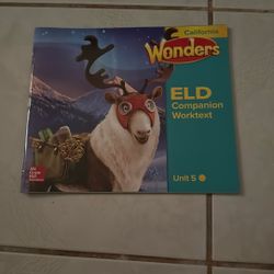 Wonders ELD Companion Worktext Unit 5