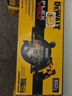 DEWALT FLEXVOLT 60V 7-1/4" Worm Drive Circular Saw