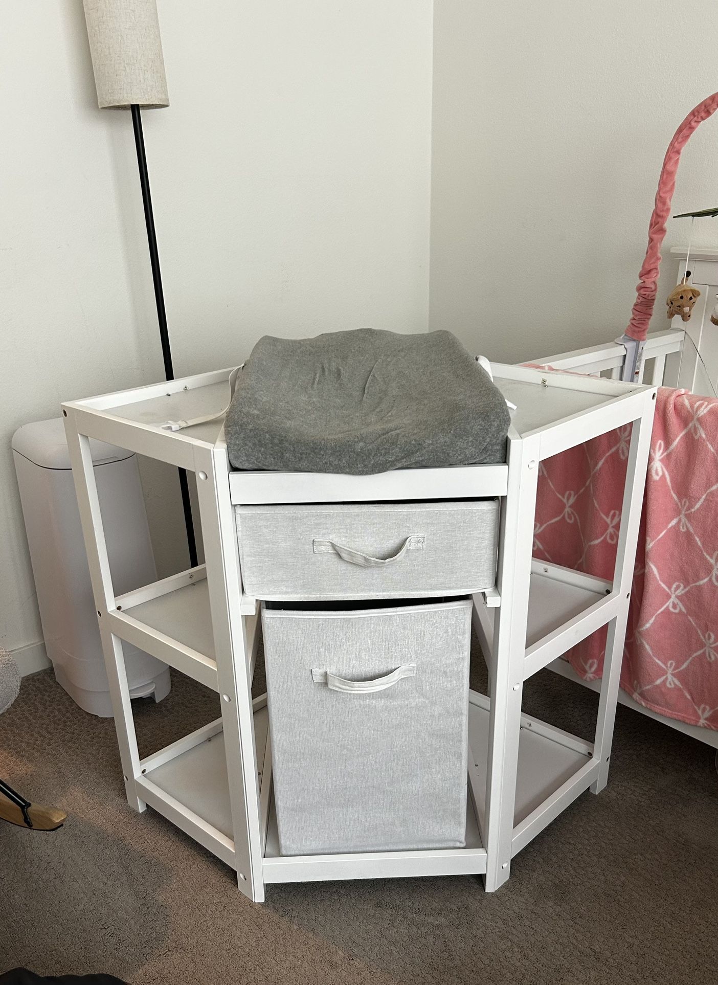 Changing Table And Storage
